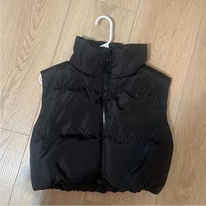 Black Puffer Vest
